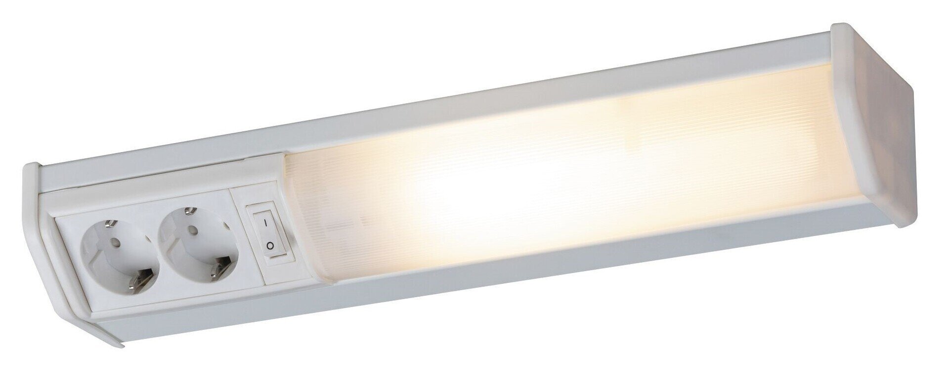 Sieninis šviestuvas su 2 kištukiniais lizdais PRACTICAL K11/A цена и информация | Sieniniai šviestuvai | pigu.lt