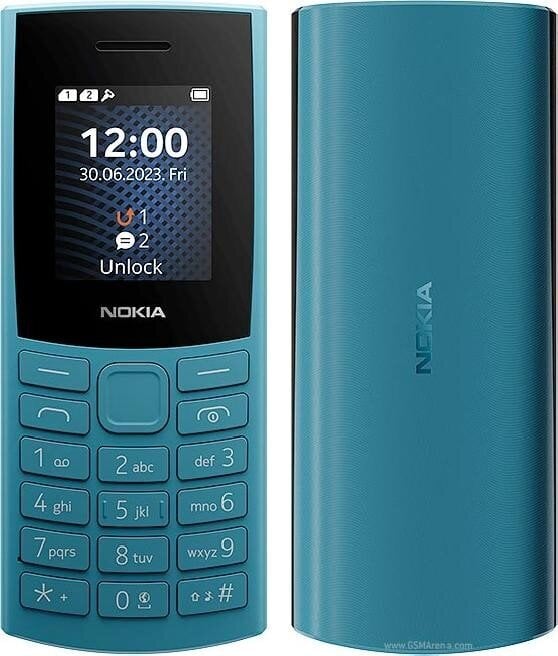 Telefonas Nokia 105 2023 Cyan kaina | pigu.lt