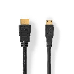 Nedis Ethernet-HDMI™-HDMI™ / 4K@30Hz / 10,2 Gb / 3 m Кабель цена и информация | Кабели и провода | pigu.lt