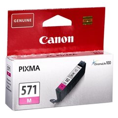 Картридж Canon CLI-571 MAGENTA 0387C001, цвет пурпурный цена и информация | Картриджи для струйных принтеров | pigu.lt