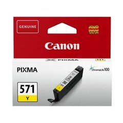 Canon CLI-571, geltona kaina ir informacija | Kasetės rašaliniams spausdintuvams | pigu.lt