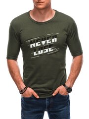 Marškinėliai vyrams Edoti 122443-7, žali kaina ir informacija | Vyriški marškinėliai | pigu.lt