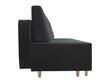Sofa BRW Loro, juoda kaina ir informacija | Sofos | pigu.lt