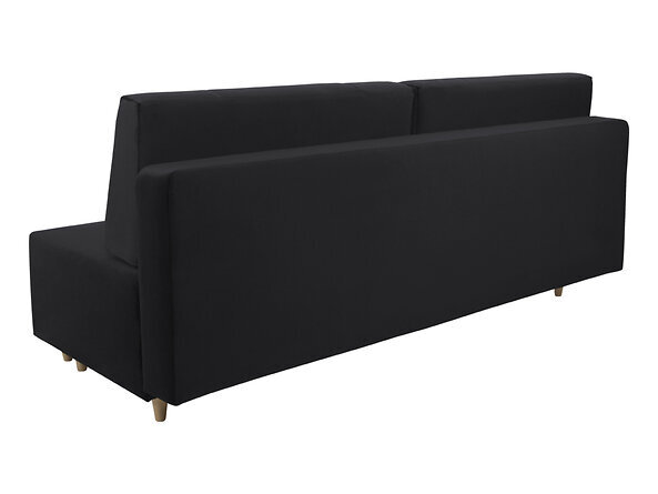 Sofa BRW Loro, juoda kaina ir informacija | Sofos | pigu.lt