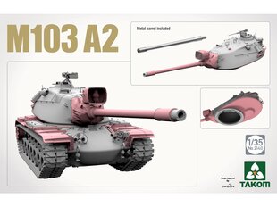 Surenkamas modelis Takom M103A2, 1/35, 2140 kaina ir informacija | Konstruktoriai ir kaladėlės | pigu.lt