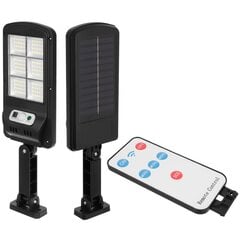 Солнечный уличный фонарь с ночным датчиком движения и дистанционным управлением цена и информация | Saska Garden Товары для сада | pigu.lt