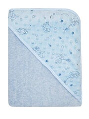 Детский махровый банный халат 100х100 см, голубой цена и информация | Средства для гигиены | pigu.lt