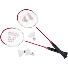 Badmintono rinkinys Donnay, 6in1, raudonas kaina ir informacija | Badmintonas | pigu.lt