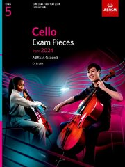 Cello Exam Pieces from 2024, ABRSM Grade 5, Cello Part цена и информация | Книги об искусстве | pigu.lt