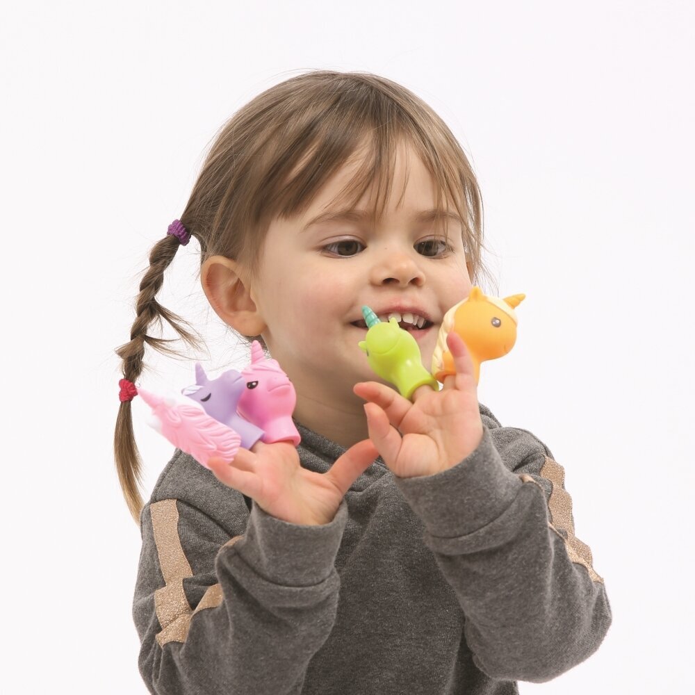 Pirštų žaisliukai Ludi Vienaragiai kaina ir informacija | Žaislai mergaitėms | pigu.lt
