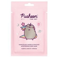 Маска для лица Pusheen Moisturizing Sheet Mask, 17 г цена и информация | Маски для лица, патчи для глаз | pigu.lt