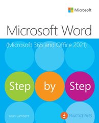 Microsoft Word Step by Step (Office 2021 and Microsoft 365) kaina ir informacija | Ekonomikos knygos | pigu.lt