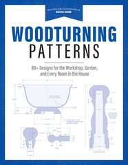 Woodturning Patterns: 80plus Designs for the Workshop, Garden, and Every Room in the House цена и информация | Книги о питании и здоровом образе жизни | pigu.lt
