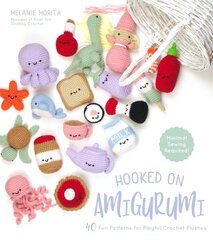 Hooked on Amigurumi: 40 Fun Patterns for Playful Crochet Plushes цена и информация | Книги о питании и здоровом образе жизни | pigu.lt