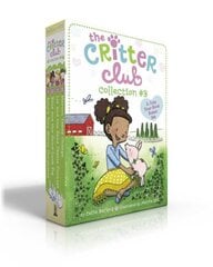 Critter Club Collection #3 (Boxed Set): Amy's Very Merry Christmas; Ellie and the Good-Luck Pig; Liz and the Sand Castle Contest; Marion Takes Charge Boxed Set цена и информация | Книги для подростков и молодежи | pigu.lt