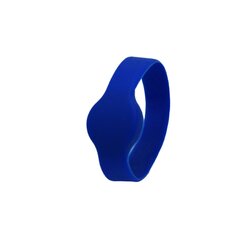 Силиконовый браслет-браслет с жетоном ISO 125KHZ, синий WATCH3‎ цена и информация | Системы безопасности, контроллеры | pigu.lt