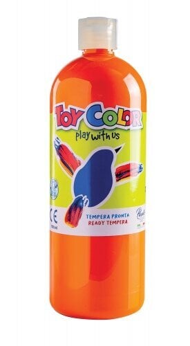 Guašas Toy Color, 1000 ml, oranžinis kaina ir informacija | Piešimo, tapybos, lipdymo reikmenys | pigu.lt
