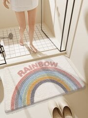 Впитывающий коврик для ванной Rainbow цена и информация | Аксессуары для ванной комнаты | pigu.lt