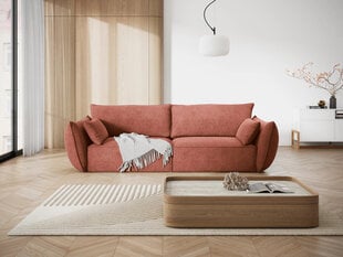 Sofa Vanda, 3 sėdimos vietos, raudona kaina ir informacija | Sofos | pigu.lt