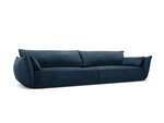 Sofa Vanda, 4 sėdimos vietos, tamsiai mėlyna