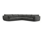 Симметричный угловой диван Vanda, 7 мест, серый цвет
