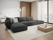 Kairinė kampinė sofa Vanda, 5 sėdimos vietos, pilka цена и информация | Minkšti kampai | pigu.lt