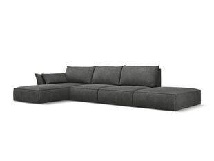 Левый угловой диван Vanda, 5 мест, серый цвет цена и информация | Угловые диваны | pigu.lt