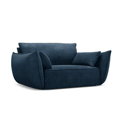 Vienvietis fotelis Vanda, 128x100x85 cm, mėlynas kaina ir informacija | Svetainės foteliai | pigu.lt