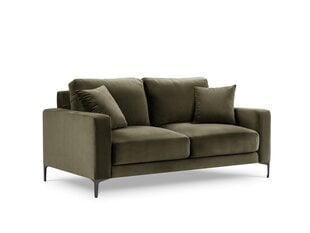 Dvivietė velvet sofa Venus, žalia kaina ir informacija | Sofos | pigu.lt