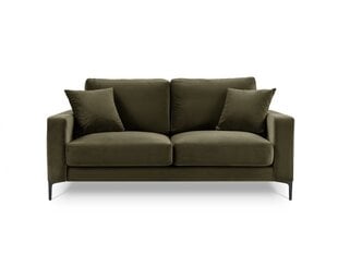 Dvivietė velvet sofa Venus, žalia kaina ir informacija | Sofos | pigu.lt