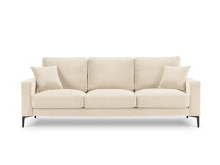 Trivietė velvet sofa Venus, šv. smėlio sp. kaina ir informacija | Sofos | pigu.lt