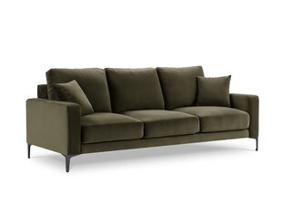 Trivietė velvet sofa Venus, žalia kaina ir informacija | Sofos | pigu.lt