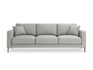 Trivietė sofa Venus, šviesiai pilka kaina ir informacija | Sofos | pigu.lt