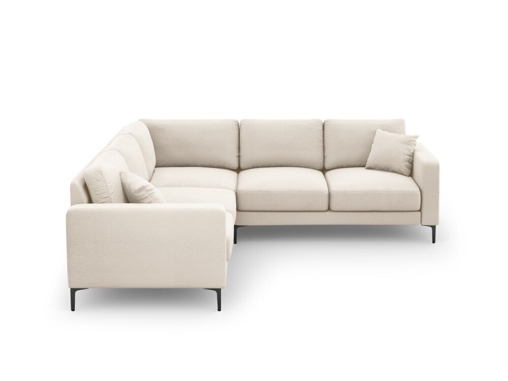 Dvipusė kampinė sofa Venus, 5 sėdimos vietos, smėlio sp. цена и информация | Minkšti kampai | pigu.lt