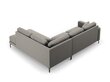 Dešininė kampinė sofa Venus, 5 sėdimos vietos, pilka цена и информация | Minkšti kampai | pigu.lt