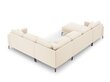 Dešininė kampinė sofa Venus, 6 sėdimos vietos, smėlio sp. цена и информация | Minkšti kampai | pigu.lt