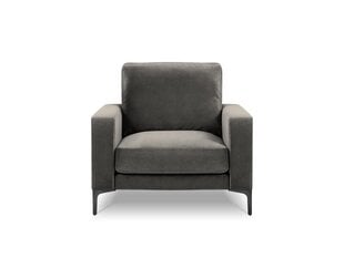 Velvet кресло Venus, 92x92x90 см, св. серое цена и информация | Кресла в гостиную | pigu.lt
