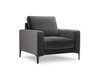 Velvet кресло Venus, 92x92x90 см, серое цена и информация | Кресла в гостиную | pigu.lt