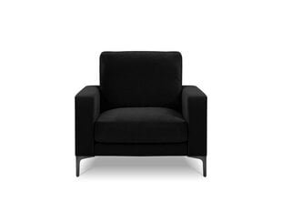 Velvet кресло Venus, 92x92x90 см, черное цена и информация | Кресла в гостиную | pigu.lt