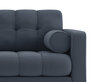 Sofa Cosmopolitan Design Bali 2S, tamsiai mėlyna/auksinės spalvos kaina ir informacija | Sofos | pigu.lt