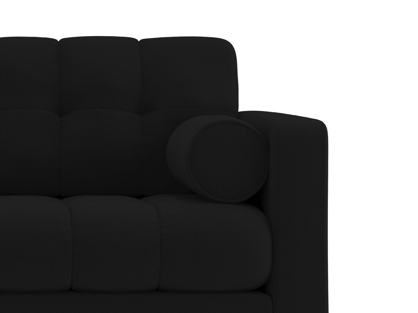 Sofa Cosmopolitan Design Bali 2S, juoda kaina ir informacija | Sofos | pigu.lt