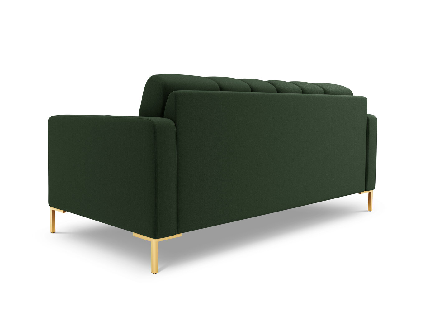 Sofa Cosmopolitan Design Bali 3S, tamsiai žalia/auksinės spalvos kaina ir informacija | Sofos | pigu.lt