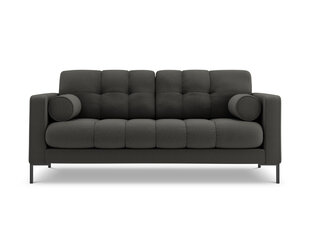 Sofa Cosmopolitan Design Bali 3S, tamsiai pilka/juoda kaina ir informacija | Sofos | pigu.lt