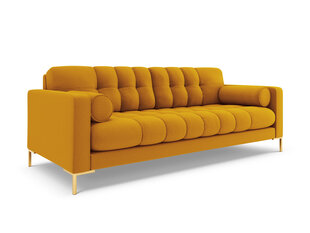 Sofa Cosmopolitan Design Bali 4S, geltona/auksinės spalvos kaina ir informacija | Sofos | pigu.lt