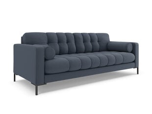 Sofa Cosmopolitan Design Bali 4S, tamsiai mėlyna/juoda kaina ir informacija | Sofos | pigu.lt