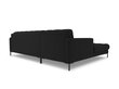 Penkiavietė sofa Cosmopolitan design Bali, juoda kaina ir informacija | Sofos | pigu.lt