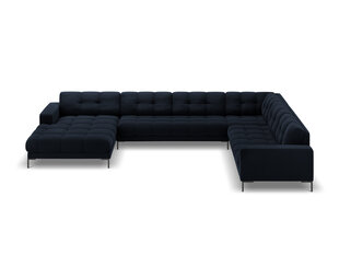 Мягкий уголок Cosmopolitan Design Bali 7S-VUR, темно-синий/черный цена и информация | Угловые диваны | pigu.lt