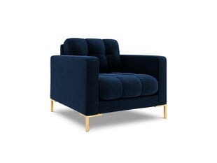Кресло Cosmopolitan Design Bali 1S-V, цвет синий/золотистый цена и информация | Кресла в гостиную | pigu.lt