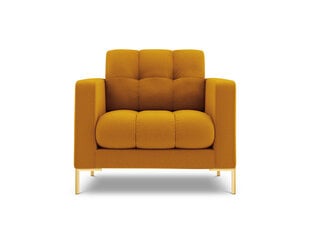 Fotelis, Bali, 87x92x75 cm, geltonos spalvos цена и информация | Кресла в гостиную | pigu.lt