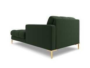 Dešininis šezlongas Bali, 185x102x75 cm, žalias цена и информация | Кресла в гостиную | pigu.lt